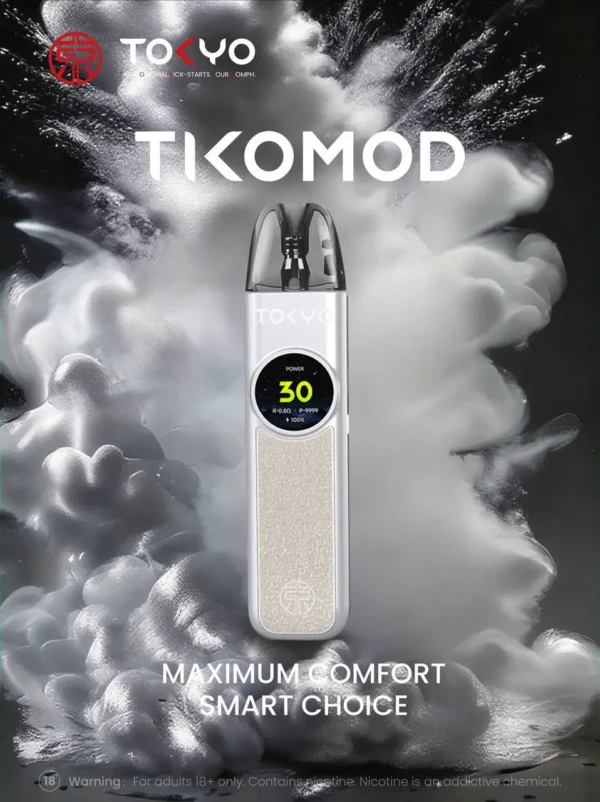 6073296349295217689.webp Tokyo 東京帝刻 注油小煙主機 1200mAh/30W可調/氣流滑桿/2.0ml防漏/通用小煙煙油