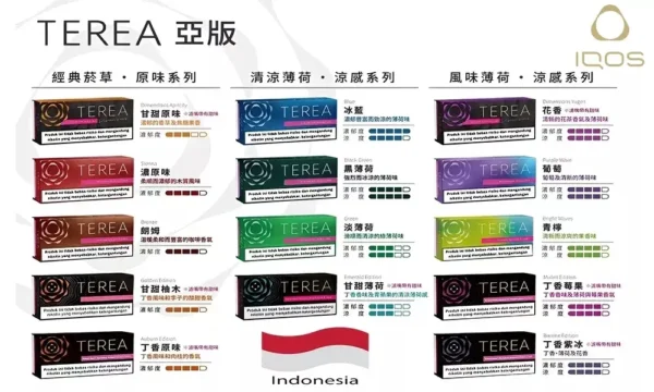 IQOS TEREA 亞洲版 加熱菸彈 20支裝/ILUMA專用/免維護設計/電感金屬芯/濃郁擊喉/不焦味