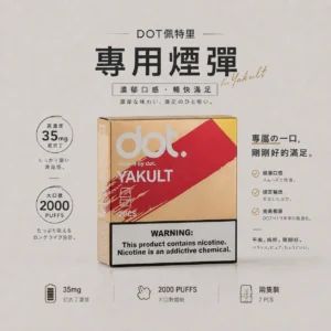 DOT switch 佩特里 專用煙彈 兩顆裝 防漏大容量/Mesh霧化芯/極致口感/兩顆裝規格/專用佩特里主機【買3贈送主機】