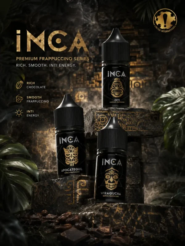 INCA 印加帝國 煙油 神級冰沙口感/極致飲品還原/多口味任選/通用注油小煙主機