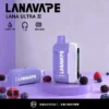 LANA Ultra II 16000口 專用磁吸換彈拋棄式電子煙 10ml容量/750mAh電芯/LED螢幕/Type-C快充【買3送主機】