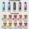 MEHA-TITAN-15000-抛棄式電子煙.webp MEHA 魅嗨 TITAN 泰坦 15000口 專用換彈式主機 15ml巨量裝/3%尼古丁鹽/600mAh/專用TITAN煙彈