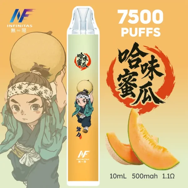 【INF無限-7500口-鬼滅系列-拋棄式】-鬼滅之刃-聯名限定款-7500口13.webp INF 無限 鬼滅之刃聯名 7500口 拋棄式電子煙 鬼滅聯名造型/10ml大容量/Mesh網芯爆發/550mAh大容量電芯