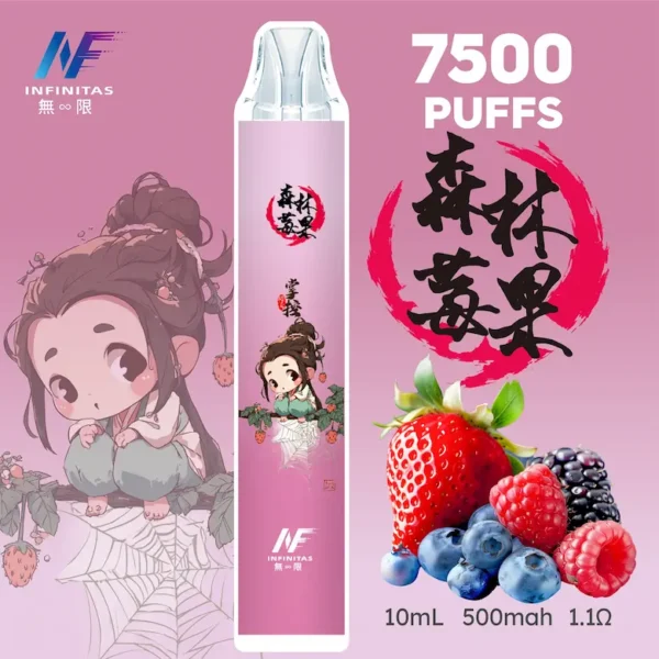 【INF無限-7500口-鬼滅系列-拋棄式】-鬼滅之刃-聯名限定款-7500口14.webp INF 無限 鬼滅之刃聯名 7500口 拋棄式電子煙 鬼滅聯名造型/10ml大容量/Mesh網芯爆發/550mAh大容量電芯