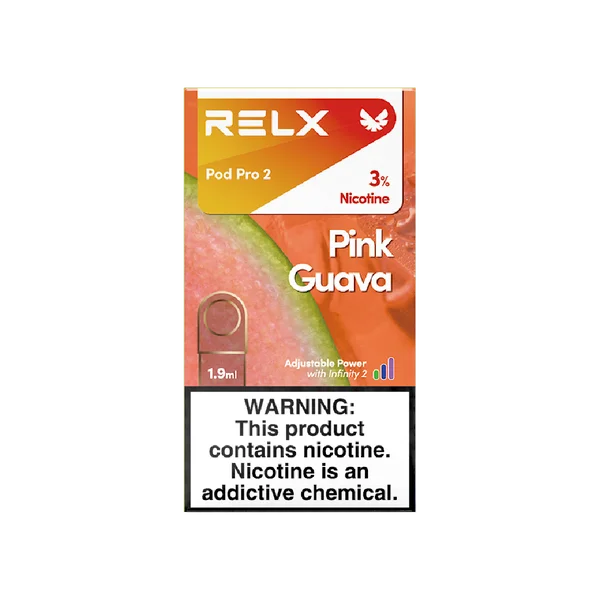 芭樂.webp RELX 悅刻 六代煙彈 1.9ml容量/陶瓷網狀芯/3%-5%尼古丁鹽/四五六代通用【買3盒加購350贈主機 買10贈2】