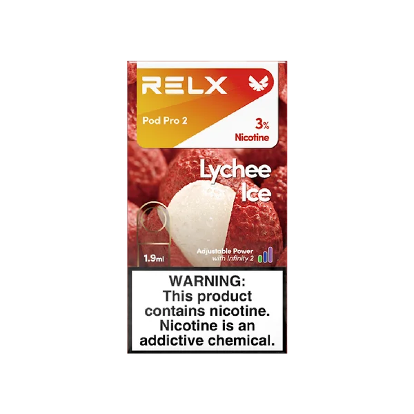 雪玉冰荔枝.webp RELX 悅刻 六代煙彈 1.9ml容量/陶瓷網狀芯/3%-5%尼古丁鹽/四五六代通用【買3盒加購350贈主機 買10贈2】